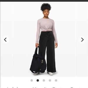 Lululemon Morning Restore Pant
Heathered Black